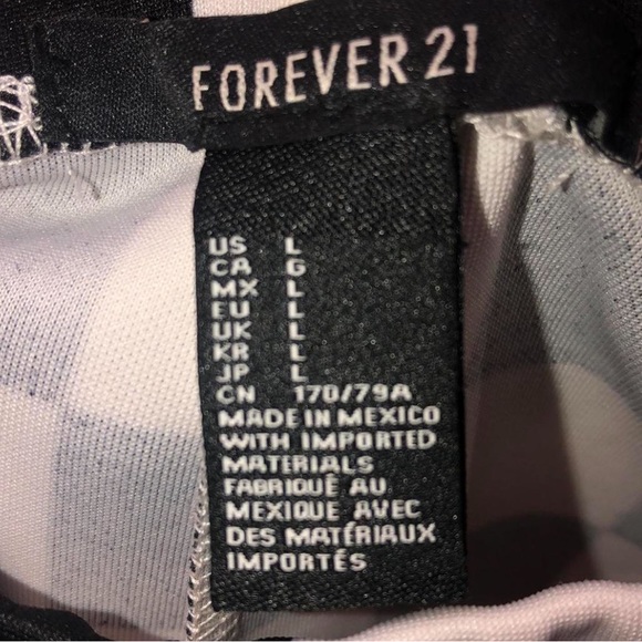 Black and White Pencil Skirt Size L - Picture 3 of 3